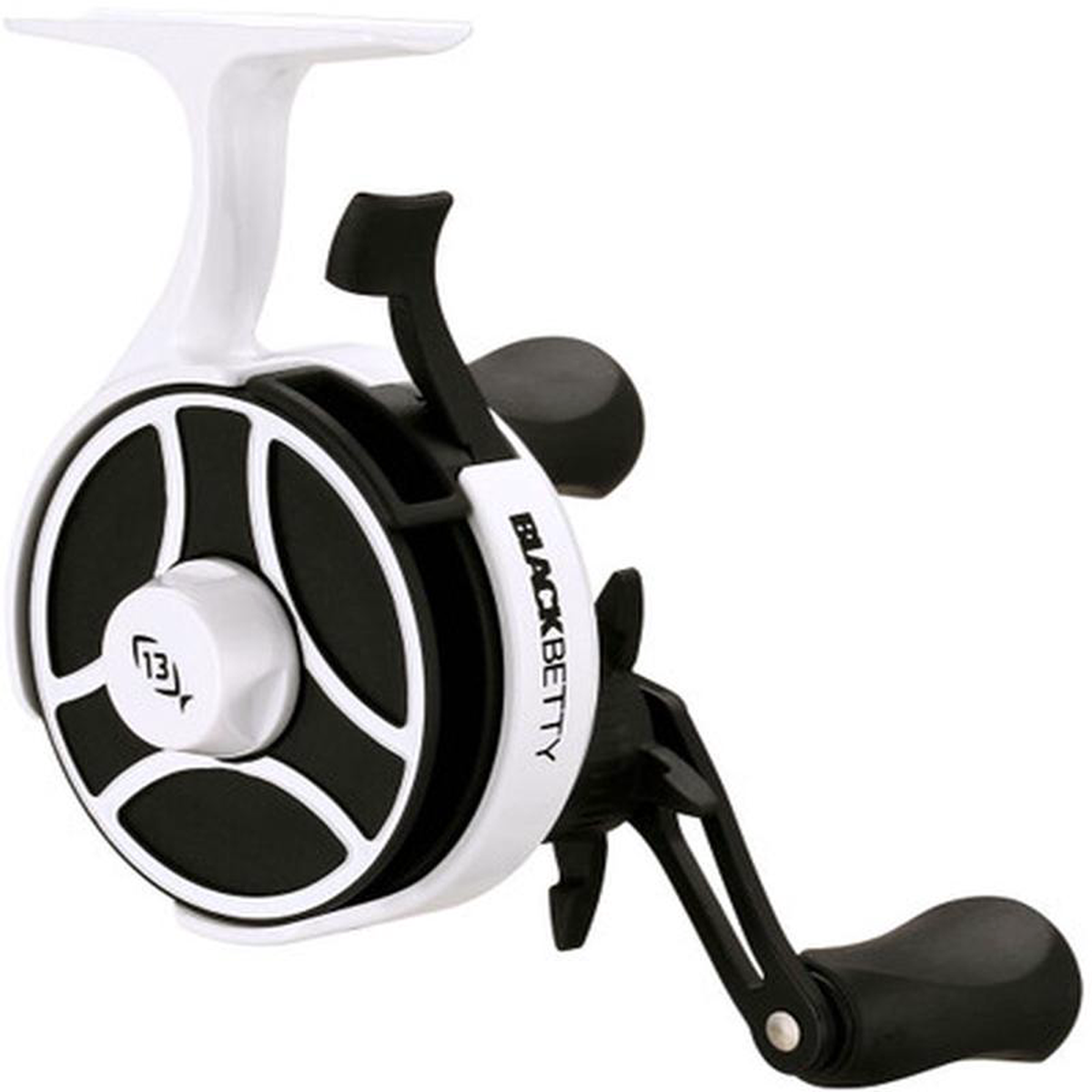 13 Fishing BBFFGW25-LH Black Betty Free Fall Ghost Ice Reel 8211 251 8211 Left Hand